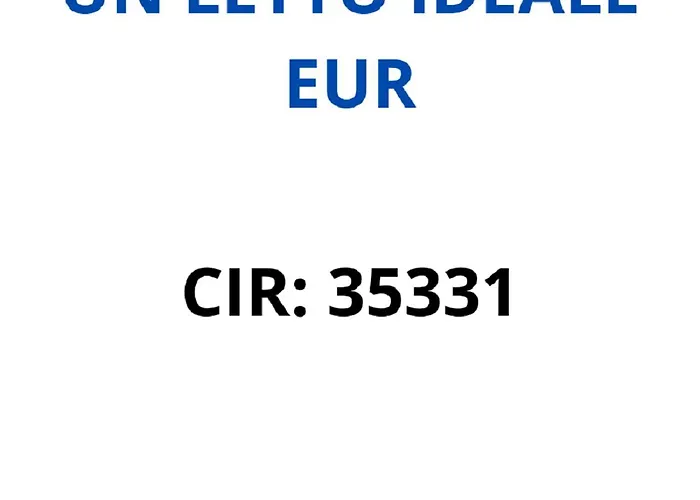 Un Letto Ideale Eur - Un Letto Ideale 4*